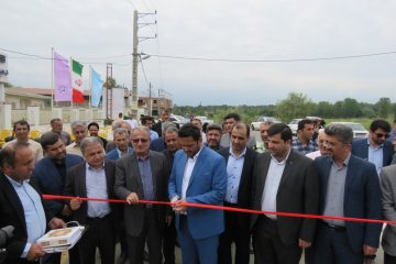 پروژه های روستای شیرکلا چمستان افتتاح شد