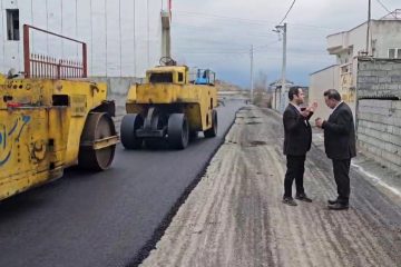 گامی دیگر در جهت آبادانی شهر نور