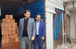 بازدید فرماندار شهرستان نور از روند بخش آی سی یو ۲ جراحی بیمارستان امام(ره) نور
