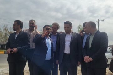 بازدید فرماندار شهرستان نور از پروژه های شهرداری نور در رستمرود
