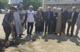 ذبح بیش از ۲۰۰راس گوسفند به مناسبت عید سعید قربان در شهرستان نکا