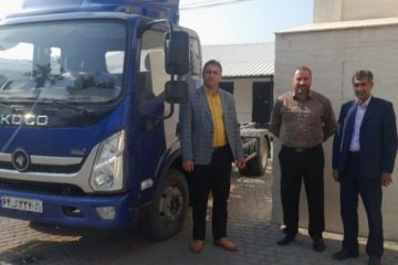 خرید یک دستگاه خودروی آرناپلاس ۶ تن توسط شهرداری و شورای اسلامی نور