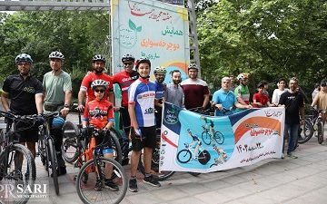 همایش دوچرخه‌سواری ساروی‌ها