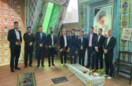 ادای احترام به شهدا، قدم اول شهردار نور