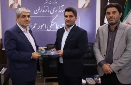 اهدای حکم شهردار شهر نور