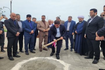 مجموعه تفریحی گردشگری نور بانو با اعتبار بالغ بر ۳۲ میلیارد تومان کلنگ زنی شد