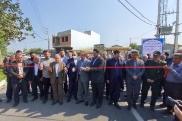 فاز دوم طرح هادی روستای شیرکلا افتتاح شد