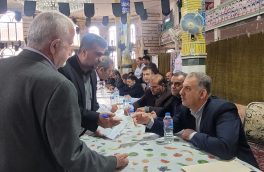 حضور شورای اسلامی شهر چمستان در میزخدمت و در راستای برطرف کردن مشکلات