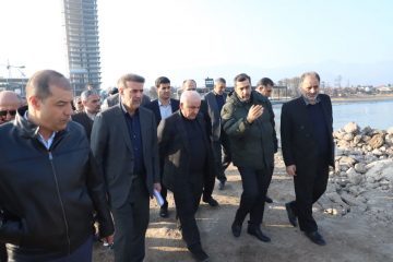 بازدید استاندار مازندران از نخستین بندر تفریحی خصوصی دریای خزر در نوشهر