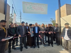 دبیرستان خیرساز روستای امیرآباد چمستان افتتاح شد