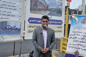 افتتاح پل شهید احمدی نور پس از ۱۵ سال با هزینه ۴۰ میلیارد تومان 