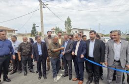 پروژه آسفالت روستای تیرکده سفلی با هزینه ۶۰ میلیارد تومان افتتاح شد