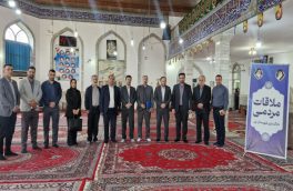 دیدار مستقیم و بی واسطه رییس دادگستری و دادستان شهرستان نور در مسجد جامع عباسا برگزار شد