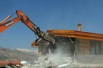 قلع و قمع ۲۰ بنای غیرمجاز در چمستان نور