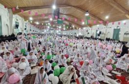 برگزاری جشن تکلیف بیش از ۵۰۰ دانش‌آموز دختر در شهرستان نور