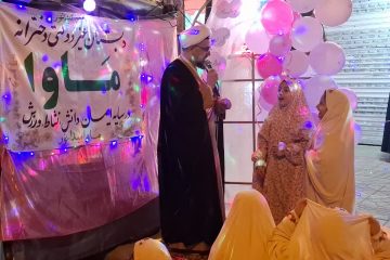 جشن بندگی در خیابانهای شهر؛ ابتکار خلاقانه مدرسه ماوا در شب میلاد امام مهربانی‌ها