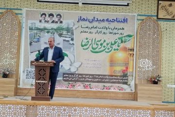 افتتاح پروژه میدان نماز؛ نمونه‌ای از مدیریت بهینه منابع شهری در شهرداری نکا