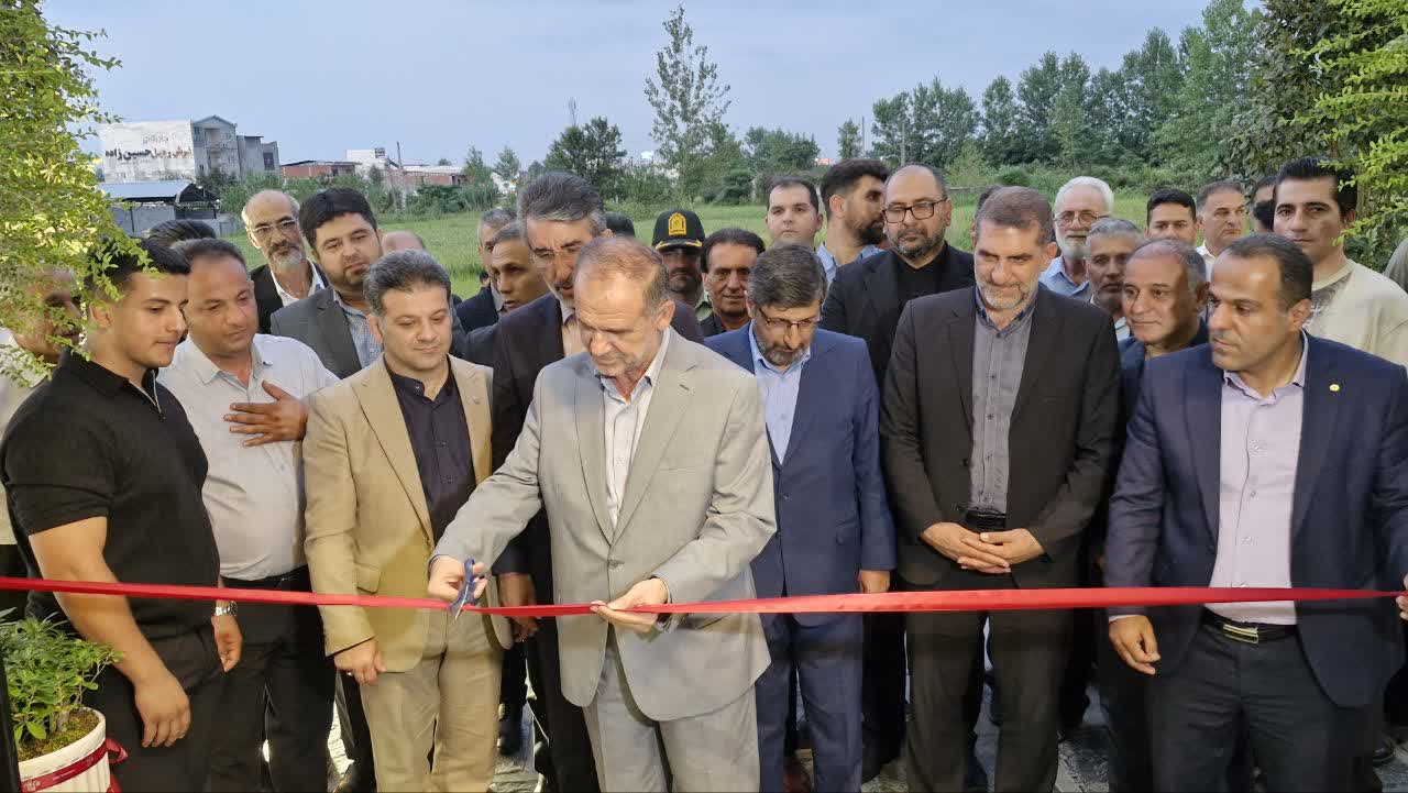مجموعه ورزشی دیاموند در چمستان افتتاح شد/تصاویر
