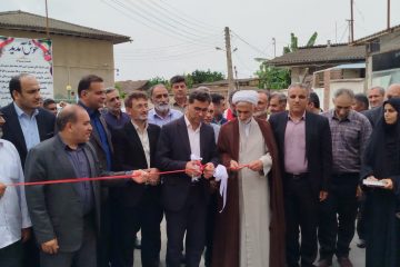 شتاب نهضت مدرسه‌سازی در نکا؛ ۲۹۲ میلیارد ریال طرح در هفته دولت افتتاح شد