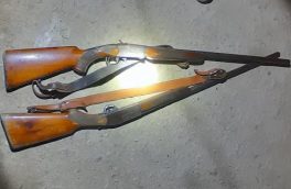 کشف و ضبط دو قبضه سلاح شکاری مجاز در سطح مناطق تحت مدیریت شهرستان نکا 