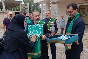 پرچم کریمه اهل‌بیت(س) در مازندران؛ سفیر نور و کرامت در میان مردم
